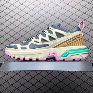Salomon Acs + Trainers In Ebony / Moss / Biscay Green-Neutral